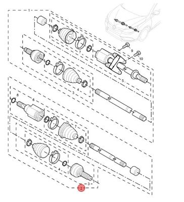 Peças para automóveis Roewe 350
