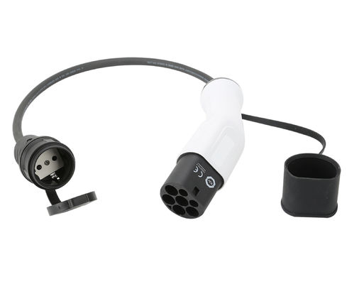 90% EV Tipo1 Tipo2 GB/T Adaptador 32A 1Fase 3 Fase Schuko para carregamento de carros elétricos