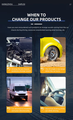 Montagem de rolamentos de tubos de rodas traseiras de aço superior 50015650 para peças de chassi automotivo
