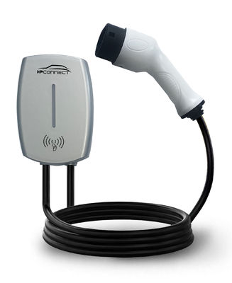 Cores personalizadas GB Padrão AC Corrente de saída 3.5kw/7kw Estação de carregamento de EV na parede