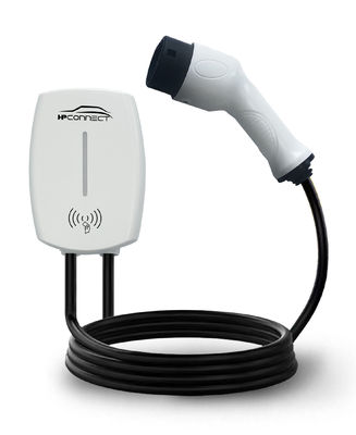 Cores personalizadas GB Padrão AC Corrente de saída 3.5kw/7kw Estação de carregamento de EV na parede