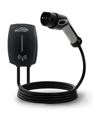 Cores personalizadas GB Padrão AC Corrente de saída 3.5kw/7kw Estação de carregamento de EV na parede