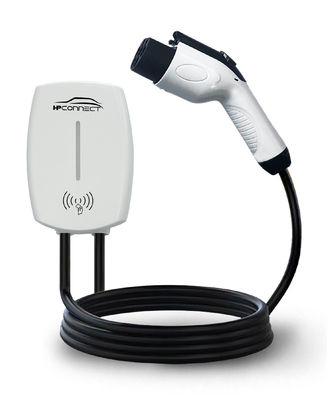 Cores personalizadas GB Padrão AC Corrente de saída 3.5kw/7kw Estação de carregamento de EV na parede