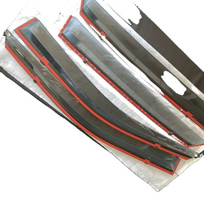 Visor de janela de plástico para MG GS 4pcs Janela dianteira e traseira