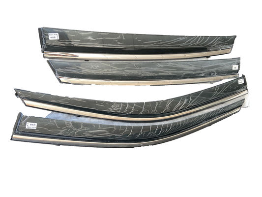 Visor de janela de plástico para MG GS 4pcs Janela dianteira e traseira