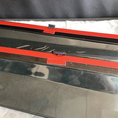 Visor de janela de plástico para MG GS 4pcs Janela dianteira e traseira