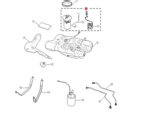 MG 5 I5 Motor a gasolina Bomba hidráulica com código do motor UNIVERSAL 10138599 OE NO