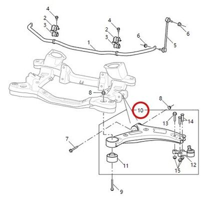 Entrega rápida Braço de comando frontal inferior R Para EG10/EUNIQ7/G10/G20 c00017746