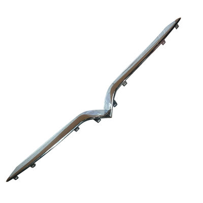 Adequado para Tesla MODEL X Silver ABS Middle Net Bright Strip 1047022-00-C