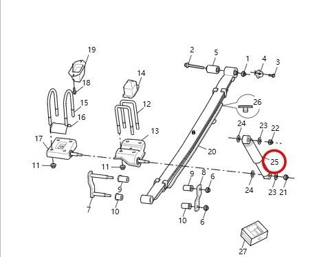 2019- Maxus T60/T70/T90 Suspensão de aço absorvedora de choque traseira do automóvel C00061454 C00303638
